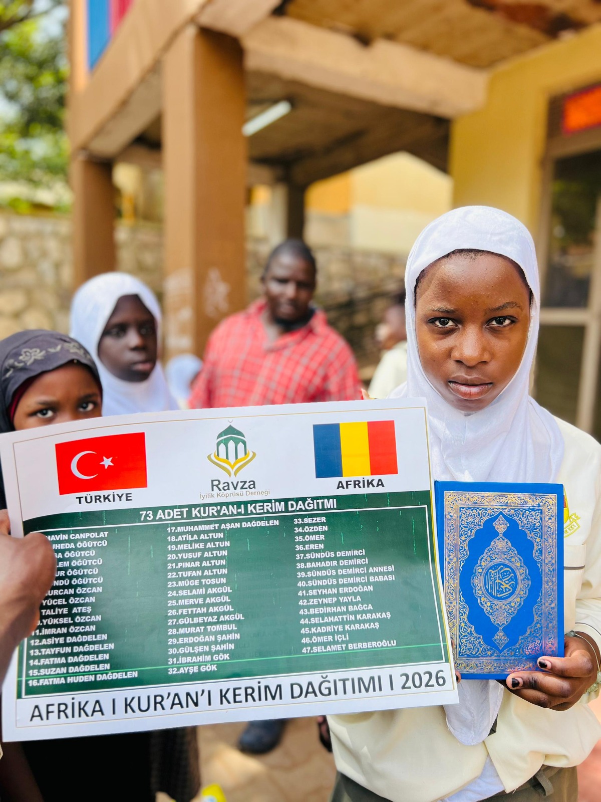 Afrika Kur'an-ı Kerim Dağıtımı - 1 Kuran Bedeli
