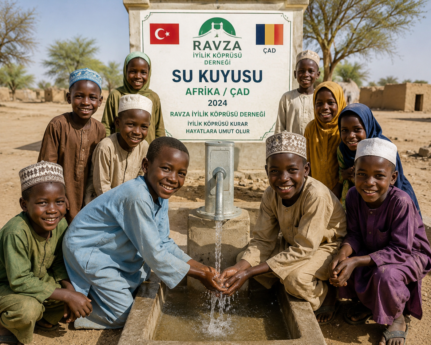 Afrika Su Kuyusu - Bir kuyu