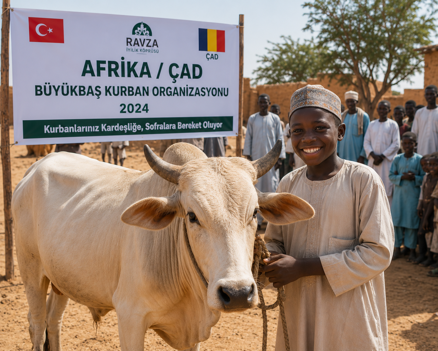 Afrika Büyükbaş Kurban - 1 Kurban Bedeli
