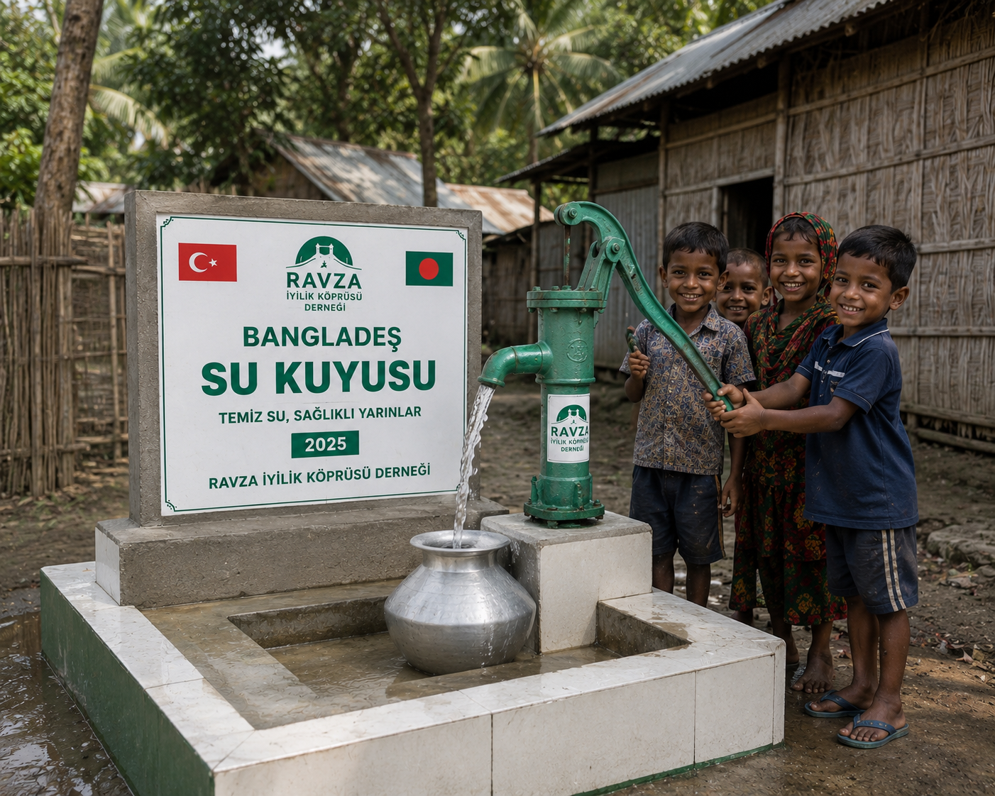 Bangladeş Su Kuyusu - Bir Kuyu